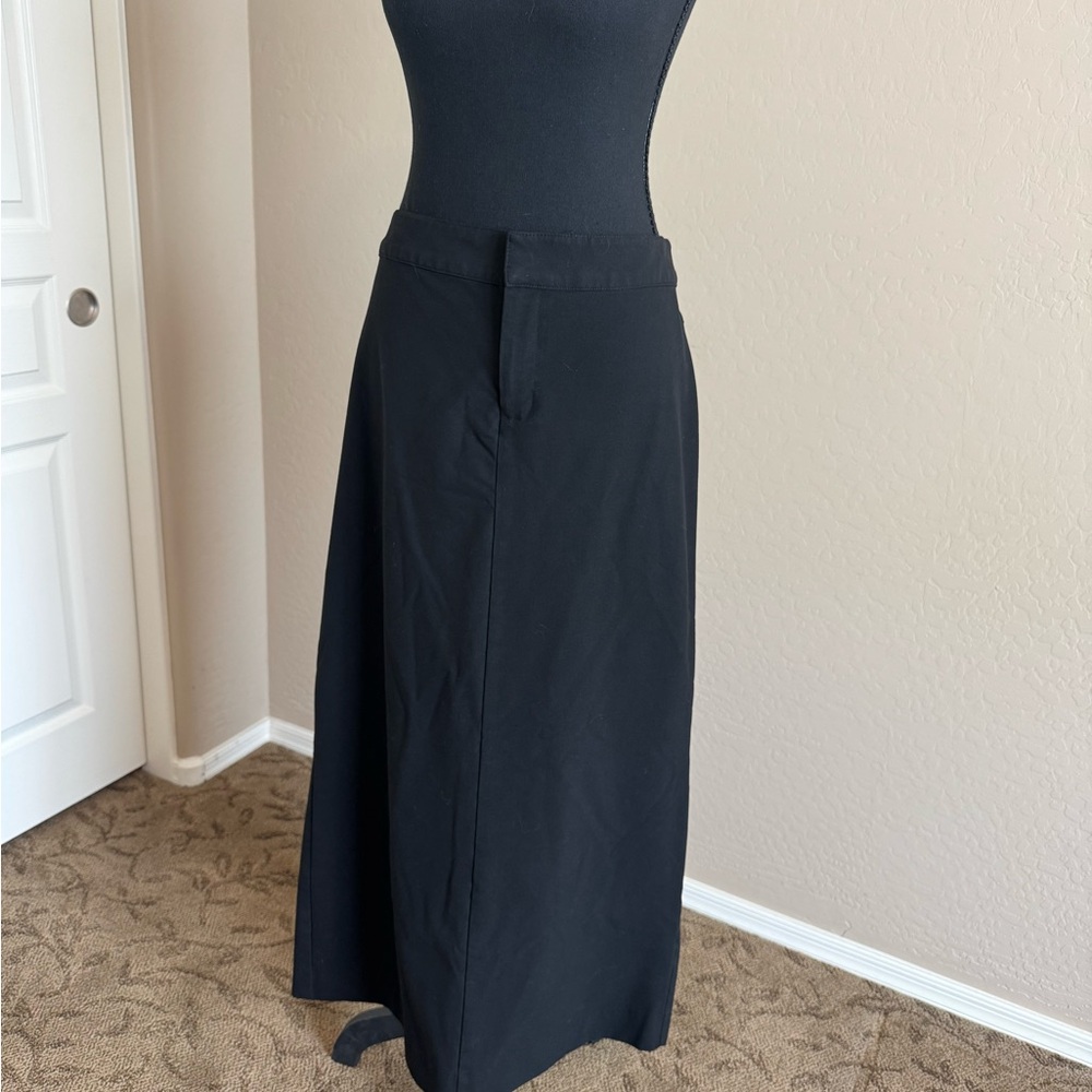 Old Navy Classic Black Maxi Skirt size 10
